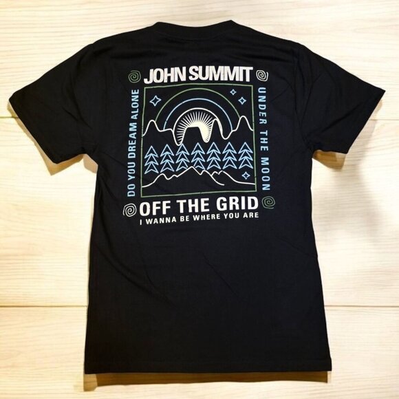 John Summit Off The Grid Records T-Shirt Men’s Small Black EDM Rare Sold Out - Picture 1 of 7